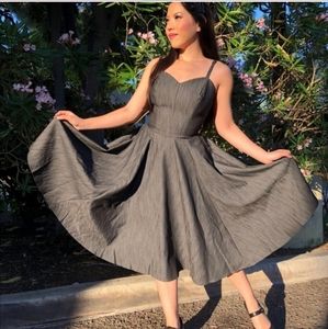 NWT Pinup Couture Denim Addy Dress